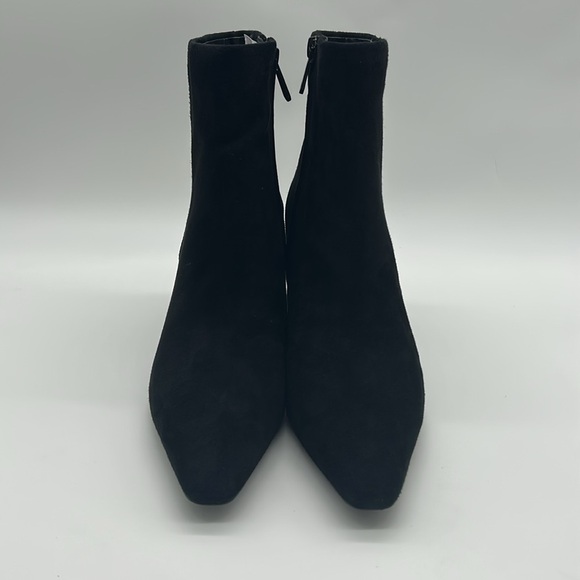 2317- Sam Edelman Black Suede Women's Ankle Boots NWT - Picture 3 of 11